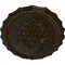 Ekena Millwork Oxford Ceiling Medallion, Hand-Painted Bronze, 16 7/8"W x 11 3/4"H x 1 1/2"P CM16OXBZS - alternate 2
